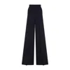 Max Mara Womens Ultramarine Osol Wide-leg Ribbed Stretch-wool Trousers In Blue