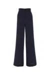Max Mara Osol Wide-leg Pants In Blue