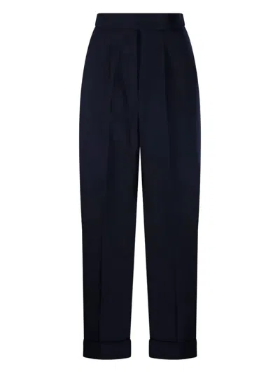 Max Mara Pants In Blue