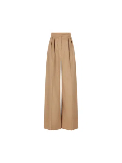 Max Mara Pants In Brown