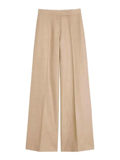 Max Mara Pants In Brown