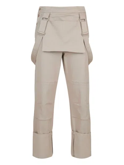 Max Mara Pants Clothing In Nude & Neutrals