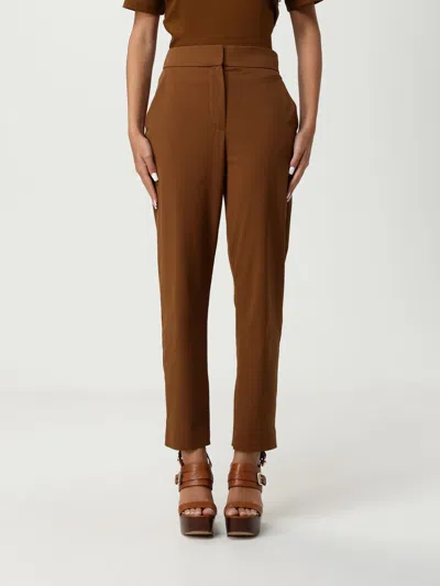 Max Mara Pants  Leisure Woman Color Camel In Brown