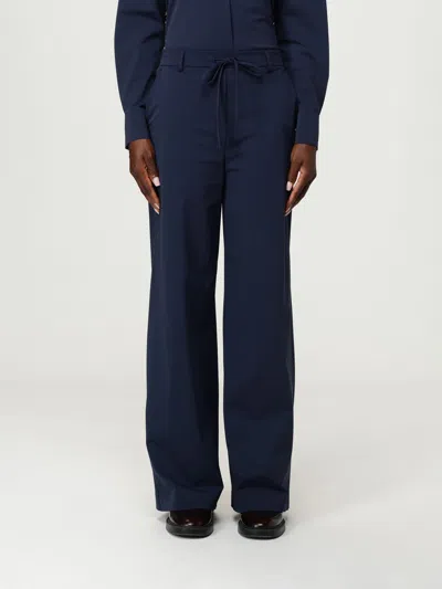 Max Mara Pants  Leisure Woman Color Navy In Blue