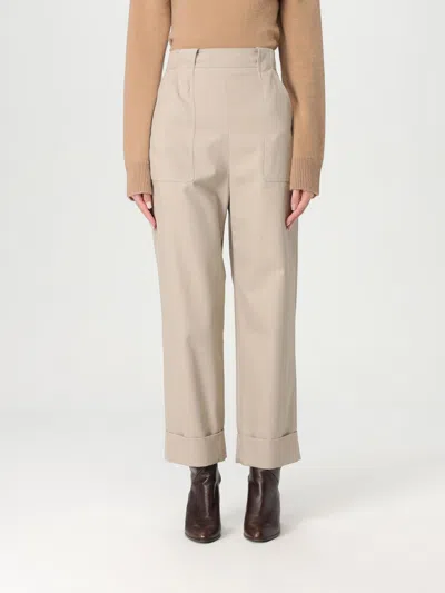 Max Mara Pants  Woman Color Beige