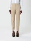 Max Mara Pants  Woman Color Beige In Neutral