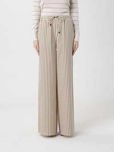 Max Mara Pants Woman  In Neutral