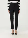 Max Mara Pants Woman Black In Black