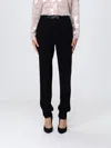 Max Mara Pants  Woman Color Black In Black