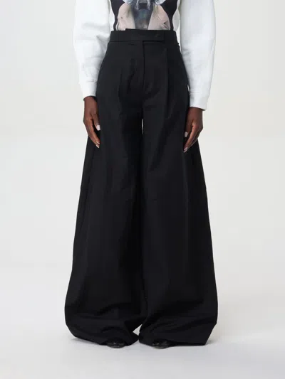 Max Mara Pants  Woman Color Black In Schwarz
