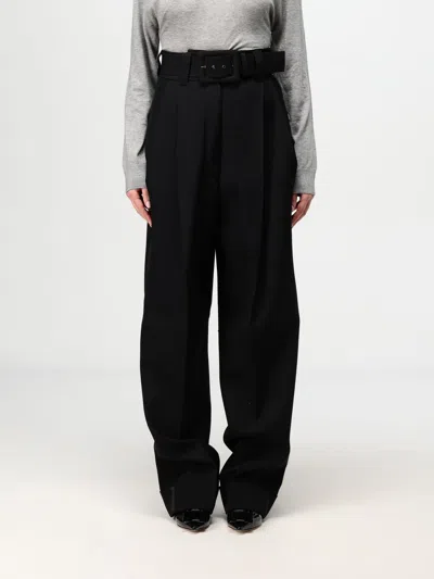 MAX MARA PANTS MAX MARA WOMAN COLOR BLACK,412968002