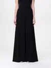 Max Mara Pants Woman Blue In Blue