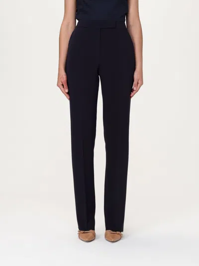 Max Mara Pants  Woman Color Blue In Blue