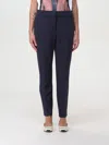 Max Mara Fatina Viscose-blend Pants In Blau