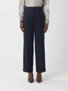 Max Mara Pants Woman  Studio In Blue