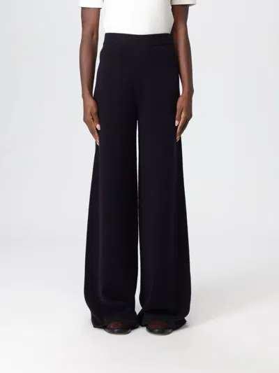 Max Mara Pants  Woman Color Blue In Purple