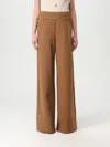 Max Mara Pants Woman Brown In Brown