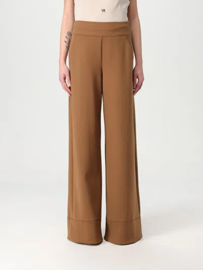 MAX MARA PANTS MAX MARA WOMAN COLOR BROWN,G52603032