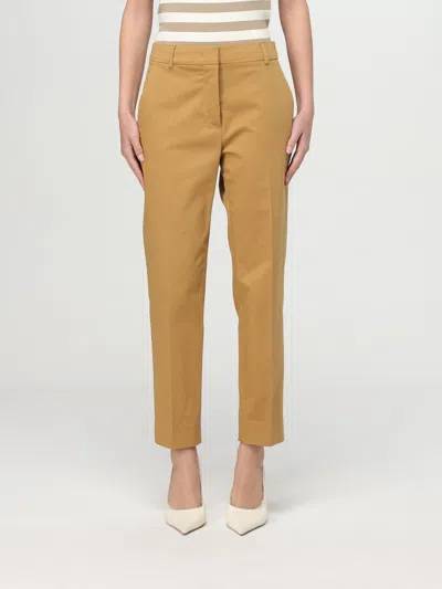 Max Mara Pants  Woman Color Brown In Brown