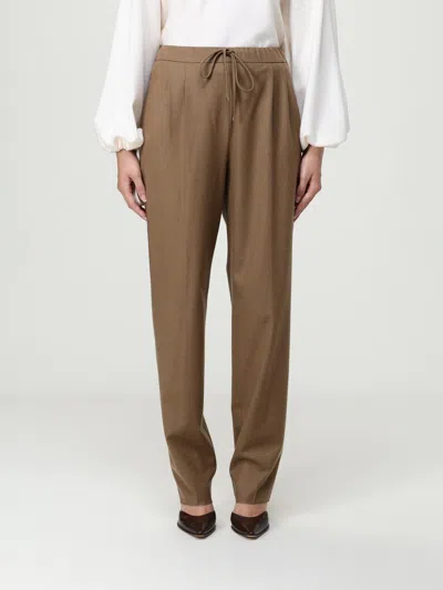 Max Mara Leisure Woman Pants Khaki Size Xs Viscose, Elastane In Brown