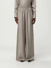 Max Mara Pants  Woman Color Brown In Brown