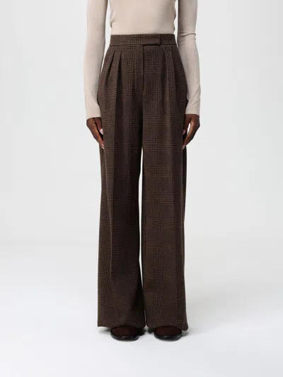 Max Mara Pants  Woman Color Brown