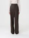 Max Mara Pants  Woman Color Brown In Brown
