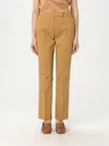 Max Mara Pants Woman Brown In Braun