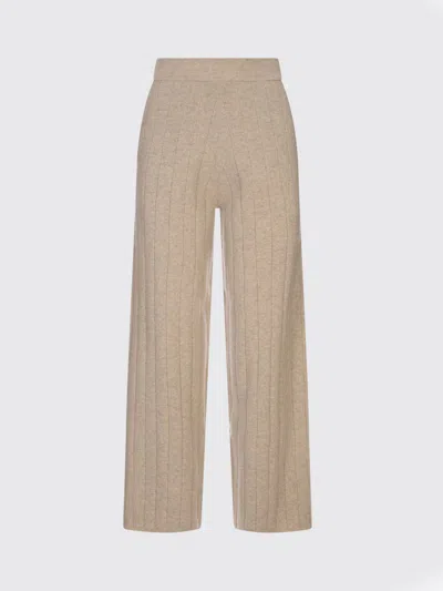Max Mara Pants  Woman Color Brown In Multi
