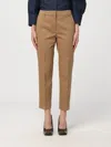 Max Mara Pants Woman Camel In Brown
