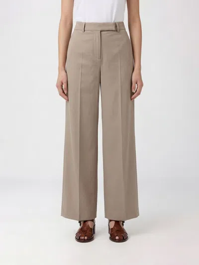 Max Mara Pants  Woman Color Camel In Brown
