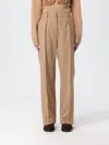 Max Mara Pants  Woman Color Camel In Gold