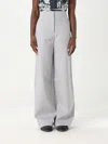 Max Mara Studio Pants Woman Grey In Grey