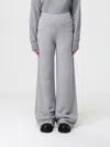 Max Mara Cashmere Wool Trousers In Gray