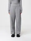 Max Mara Pants  Woman Color Grey In Gray