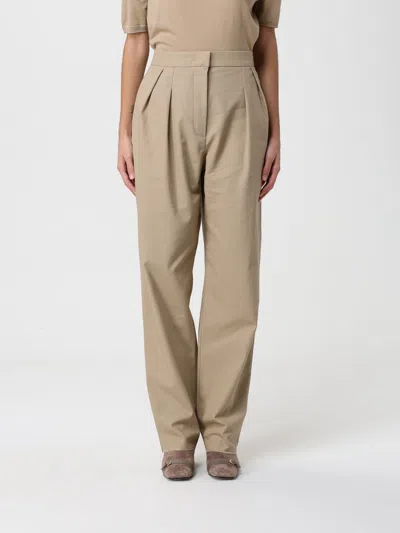 Max Mara Pants  Woman Color Grey In Gray