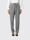 Max Mara Pants  Woman Color Grey In Gray