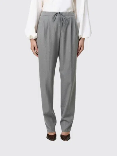 Max Mara Pants  Woman Color Grey In Gray