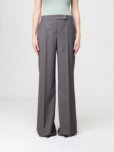 Max Mara Pants Woman  In Gray