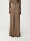 Max Mara Pants  Woman Color Hazel In Brown