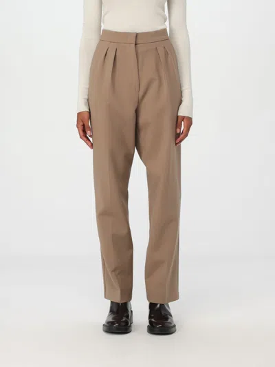 Max Mara Pants  Woman Color Hazel In Brown