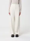 Max Mara Pants  Woman Color Ivory In White