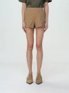 Max Mara Denaro Shorts In Leather