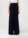 Max Mara Pants  Woman Color Marine In Black