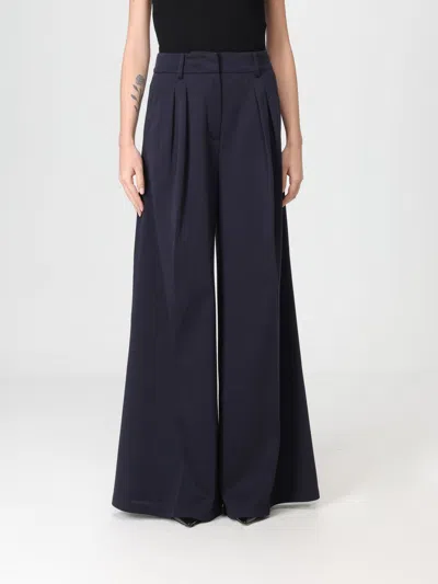 Max Mara Pants  Woman Color Navy In Blue