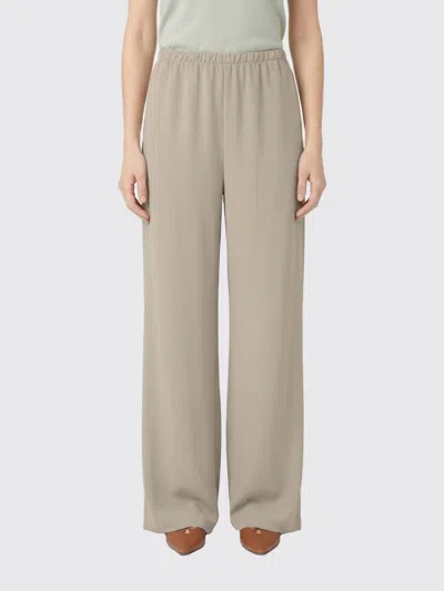 Max Mara Pants Woman  In Brown