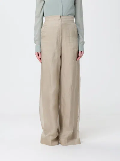 Max Mara Pants Woman  In Neutral