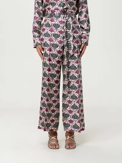 Max Mara Pants  Woman Color Violet In Purple