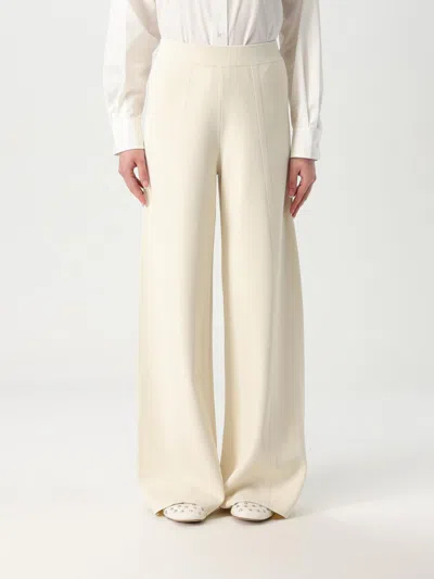 MAX MARA PANTS MAX MARA WOMAN COLOR WHITE,426187001