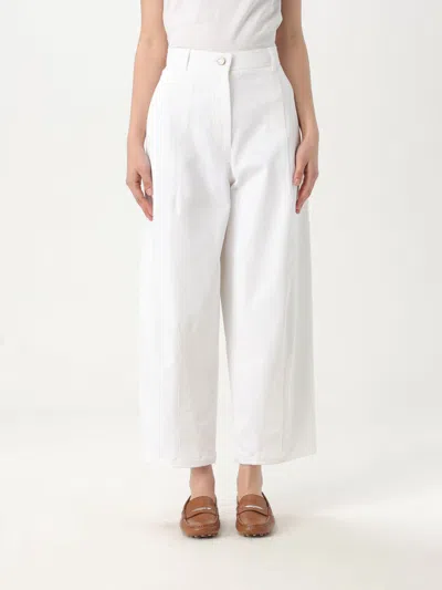 MAX MARA PANTS MAX MARA WOMAN COLOR WHITE,G76919001